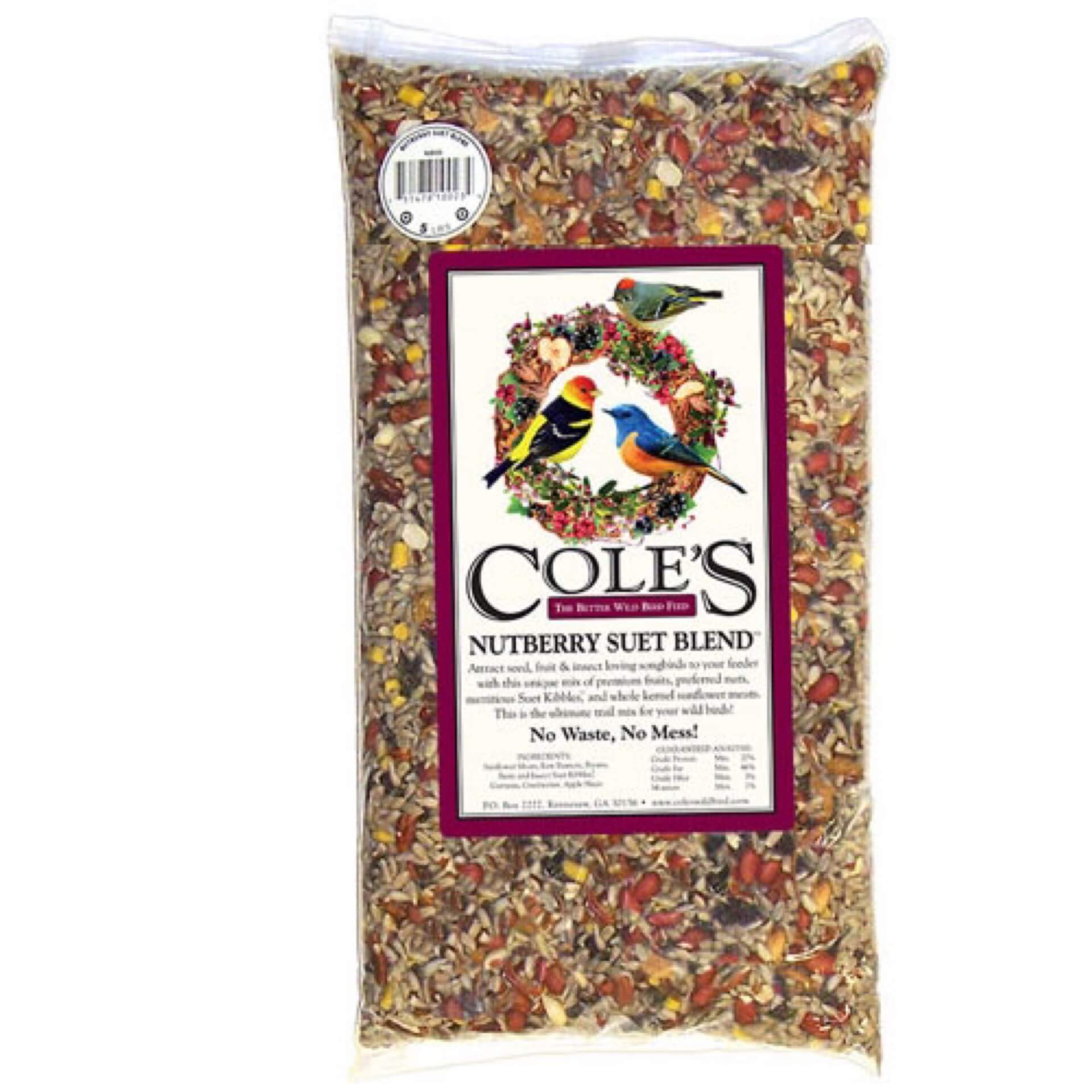 Cole’s Nutberry Suet Blend 10lb