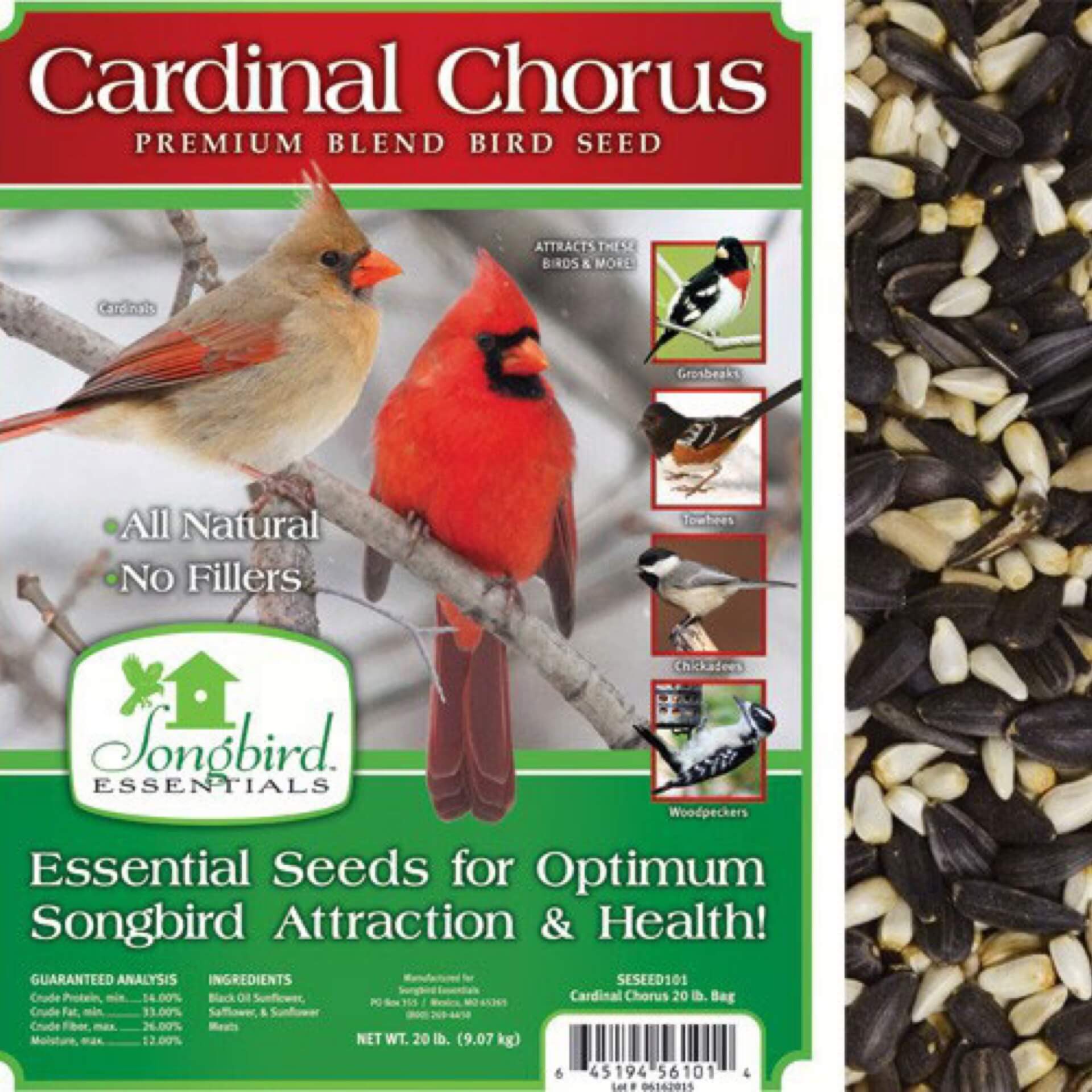 Songbird Essentials Cardinal Chorus 5 Lb