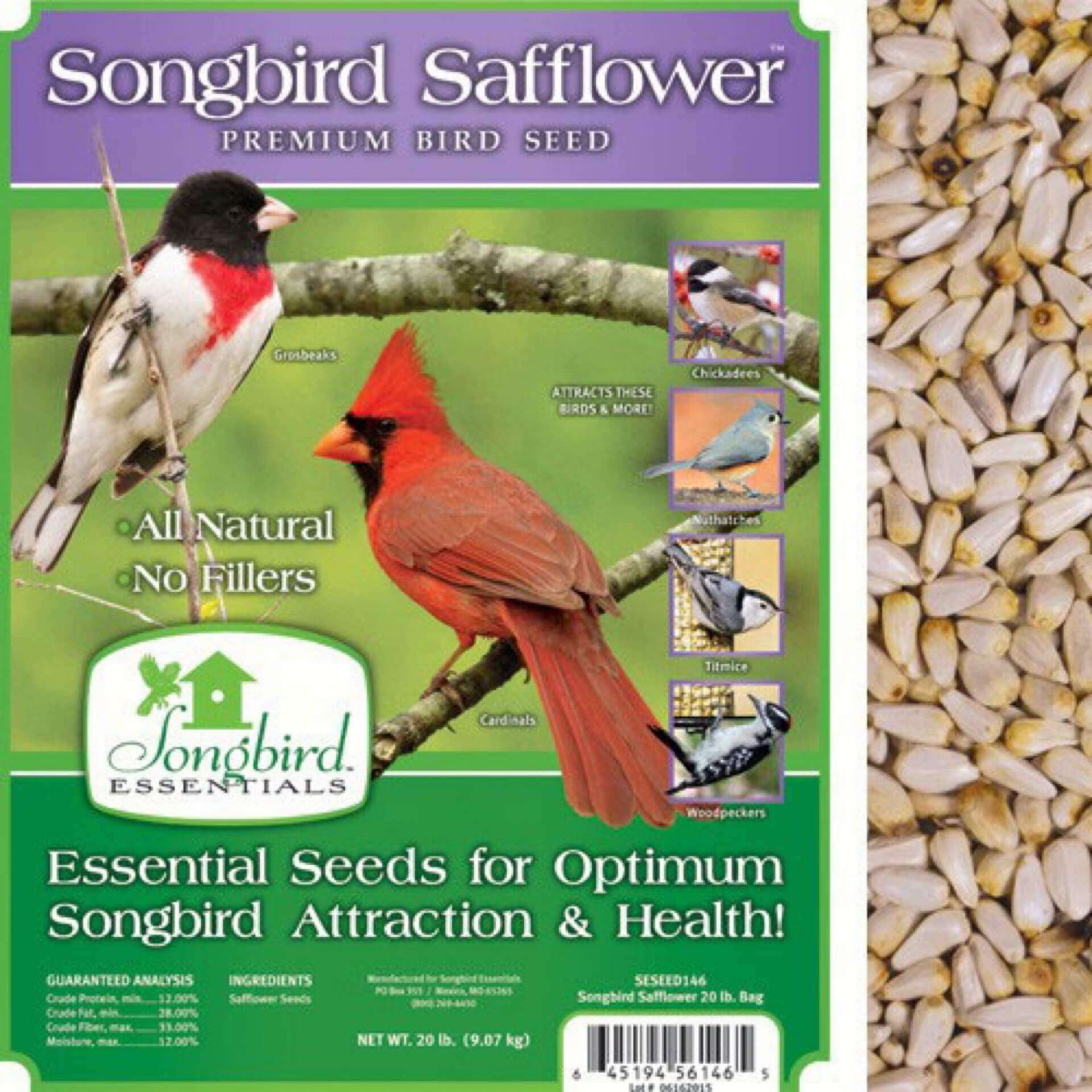 Songbird Essentials Safflower 5 Lb