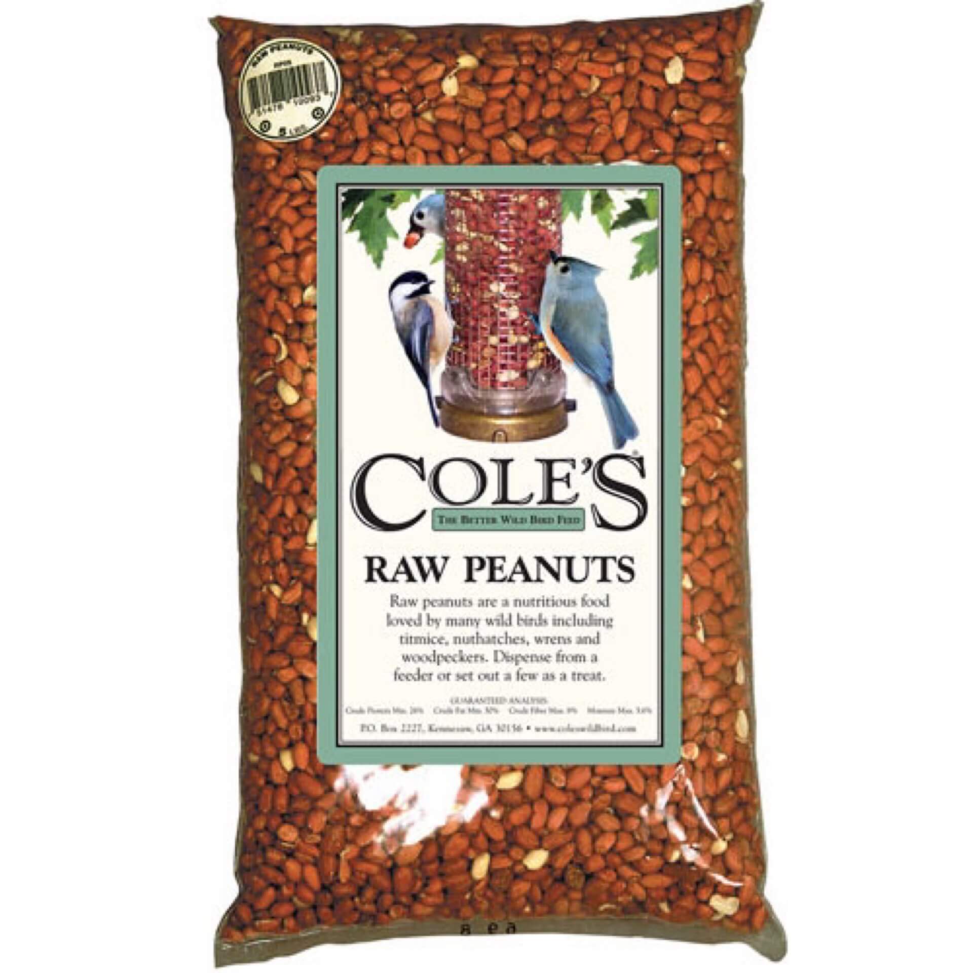 Cole’s Raw Peanuts 5lb